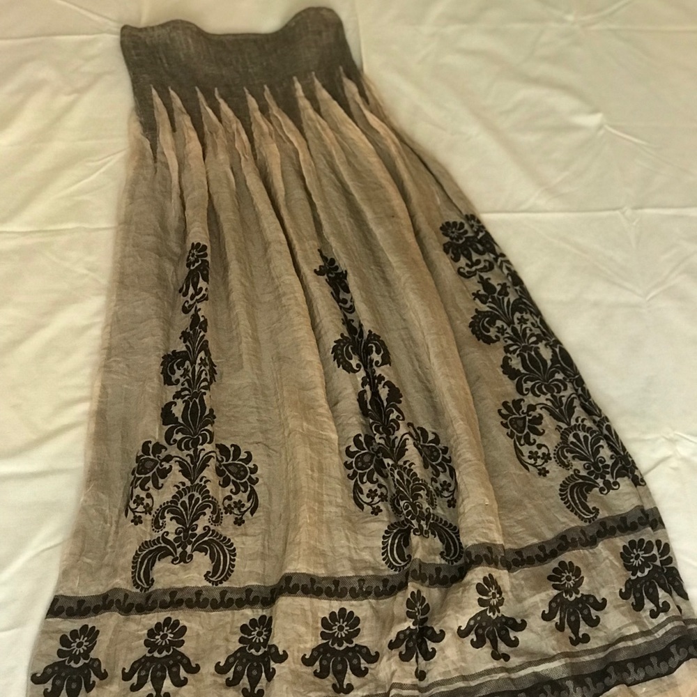 Bohemian/hippie tube skirt